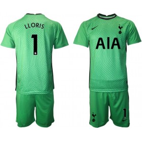 Jalkapallo Pelipaidat Tottenham Hotspur Hugo Lloris 1 Maalivahti Lasten Paita 2020-2021 M001 Lyhythihainen